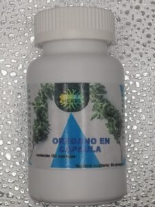 Cápsulas de orégano natural